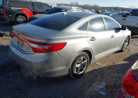 2012 Hyundai Azera z USA, uszkodzony, nr VIN KMHFG4JG2CA176499